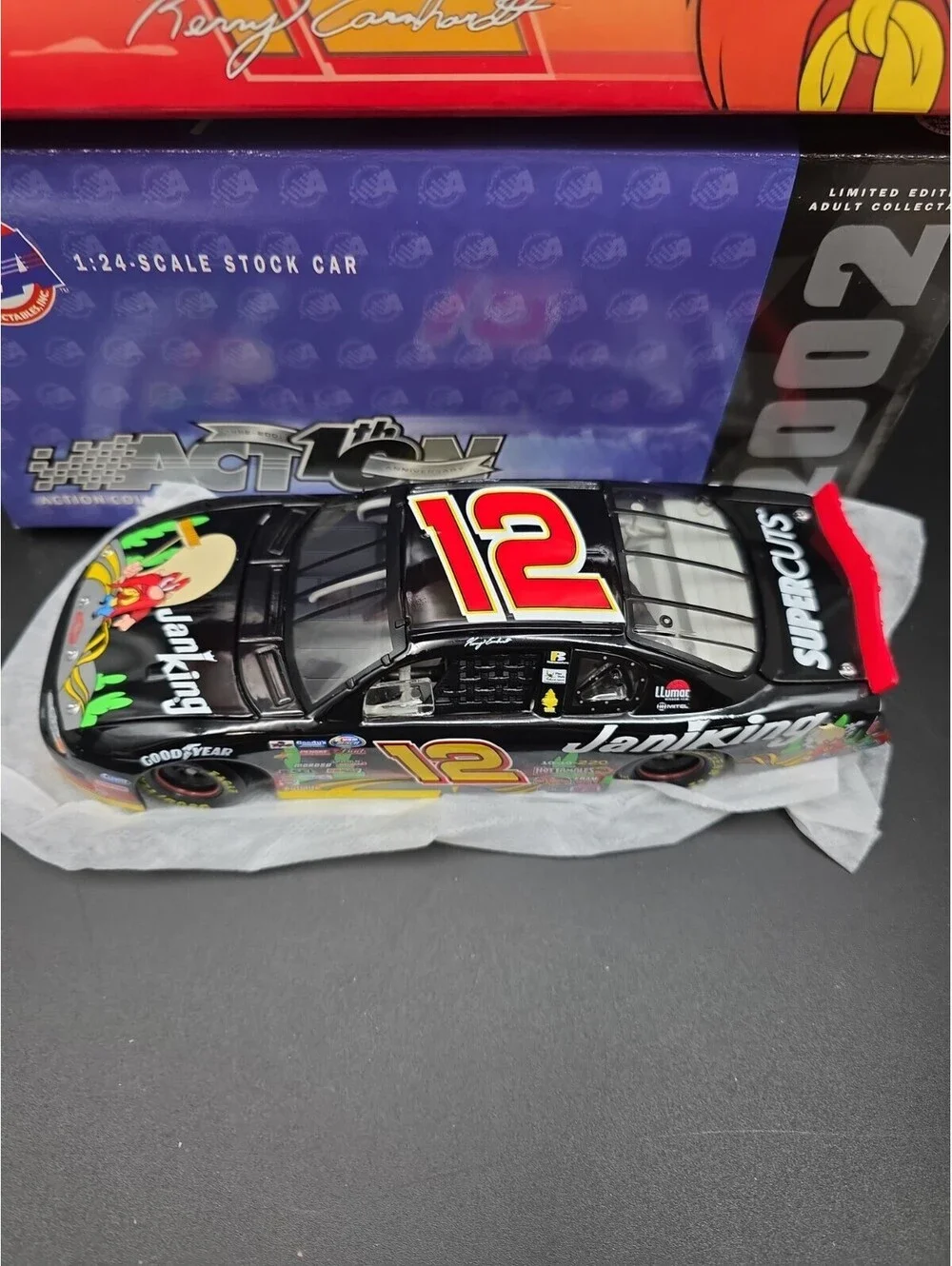 Kerry Earnhardt Looney Tunes 2002 #12 “JaniKing” Action 1:24 Scale DieCast Car